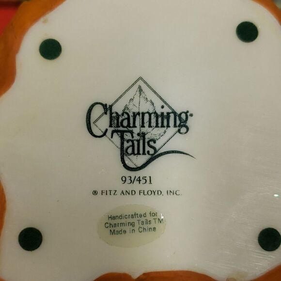 Fitz & Floyd charming tails candle stick holder - Picture 4 of 4